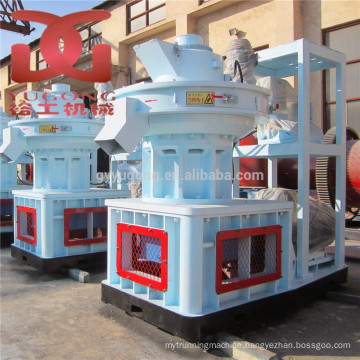 LGX model efficiency centrifugal double layer ring die wood pellet molding machine